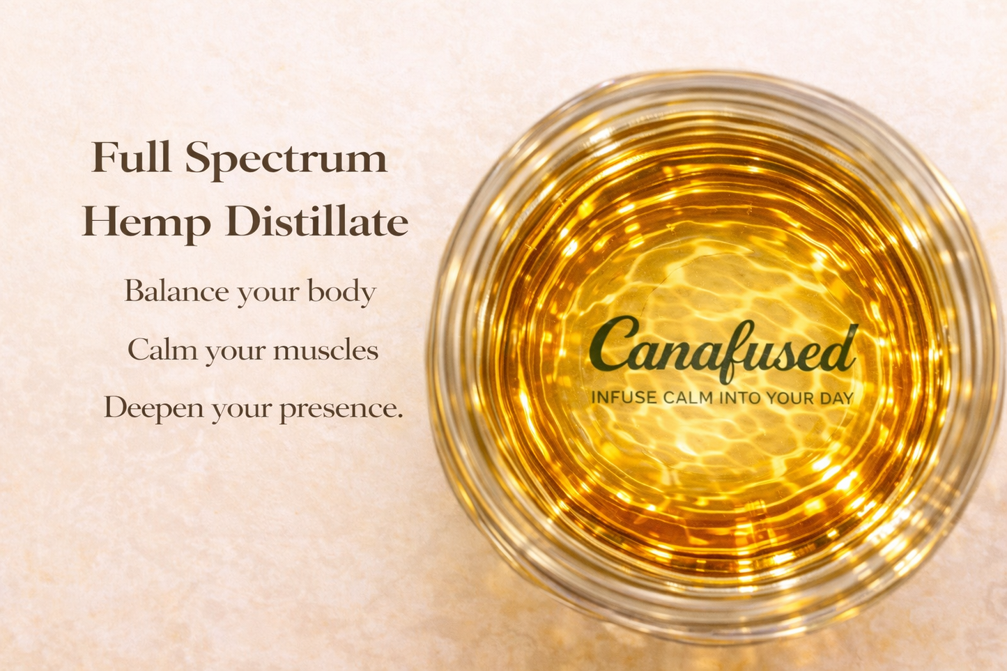 Hemp-Infused Coconut Oil – Deep Calm 2000mg 8 fl oz (237 mL)